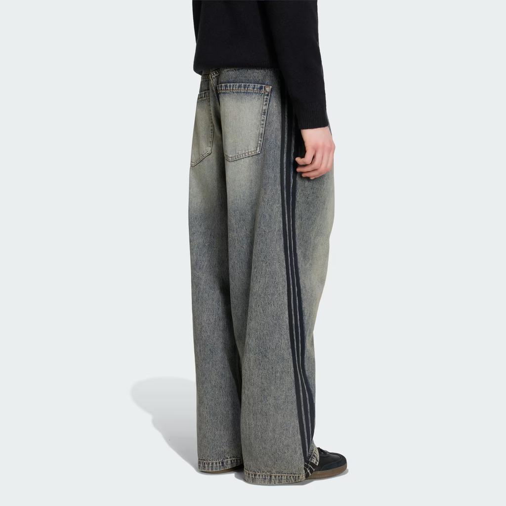adidas Jeans Originals Adilenium Solid a Vita Media Gamba Dritta Uomo pantaloni KX4821