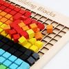 Drewniane Puzzle Mozaikowe dla Dzieci Zabawka Edukacyjna Kognitywna Interaktywna Trening Koncentracji