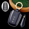 2024 Genuine Leather Key Cover for Toyota Highlander & Asia Dragon with Premium Gift Box