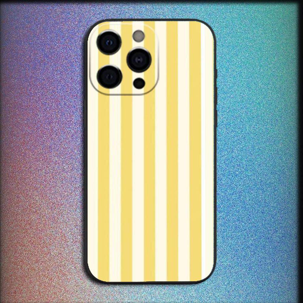 Artistic Color Stripes Phone Case For iPhone 17 Air 16 e 15 14 13 12 11 Pro Max Plus Mini SE 2020 2022 Shockproof Cover Funda