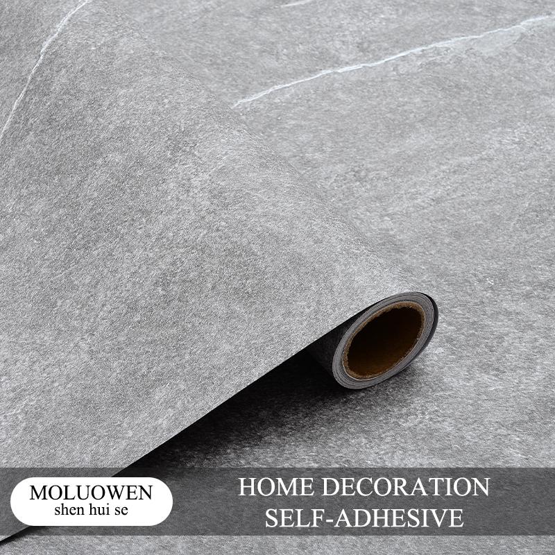 

Thickened PVC Cement Floor Stickers Self Adhesive Waterproof for Home Store Decoration Furniture Renovation Vinyl Wall Stickers 3mx59cm