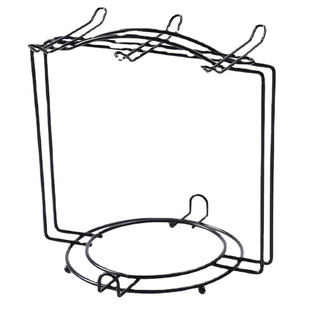 

Подставка для кофейной чашки Дисплей Главная Кухня Слив Подвесные тарелки Кружки Чашки Полка Подвесной держатель для чашки Антикоррозийный держатель для чашки для хранения чёрный