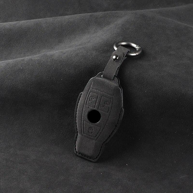 Car Key Case Cover For Mercedes Benz A B C E S Class W204 W205 W212 W213 W176 GLC CLE CLA GLB GLC GLS AMG W177 W222