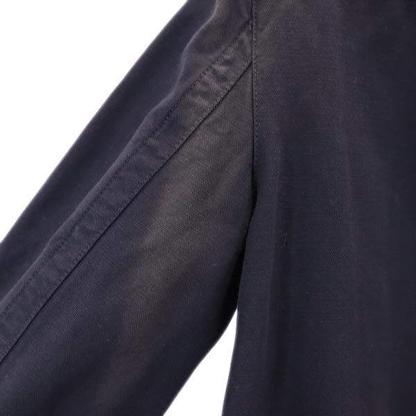 CENTO X CENTO BY ICEBERG 90s Old Made In Italy Work Jacket 40 Navy Men's Used