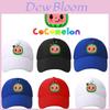 Cocomelon Funny Games Kids Cap Adjustable Snapback Sun Hat With Soft Material