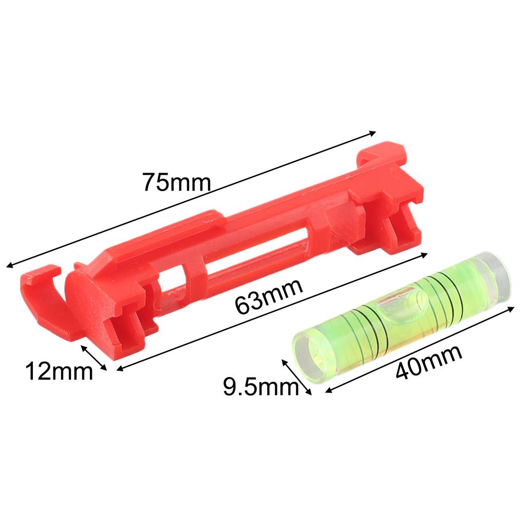 5 2pcs Mini Hanging Line Level String Level Plastic Pen Horizontal Bubble Measuring Level Gadget Level Measuring Tools