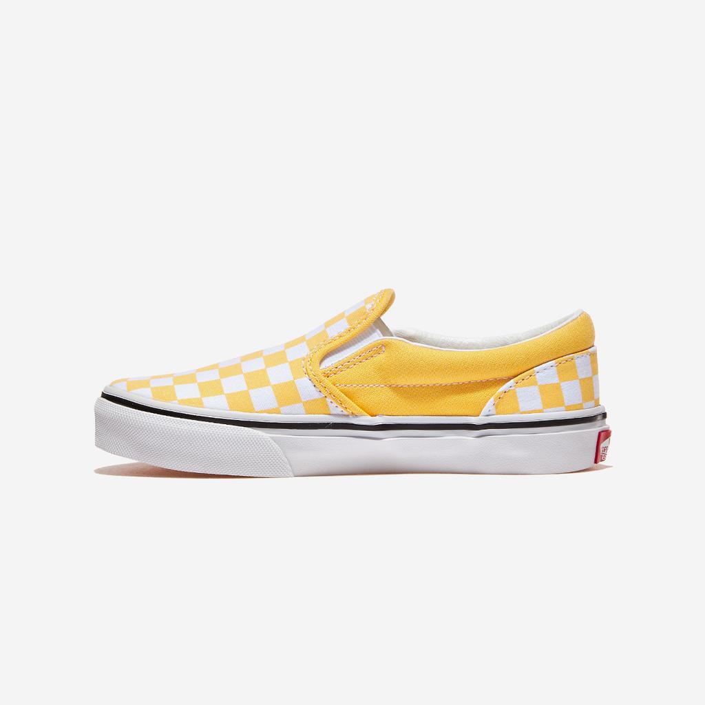 Vans Classic Slip-On - Color Theory Checkerboard Banana Cream [VN000D0JP1T-COLOR THEORY CHECKERBOARD BANANA CREAM]