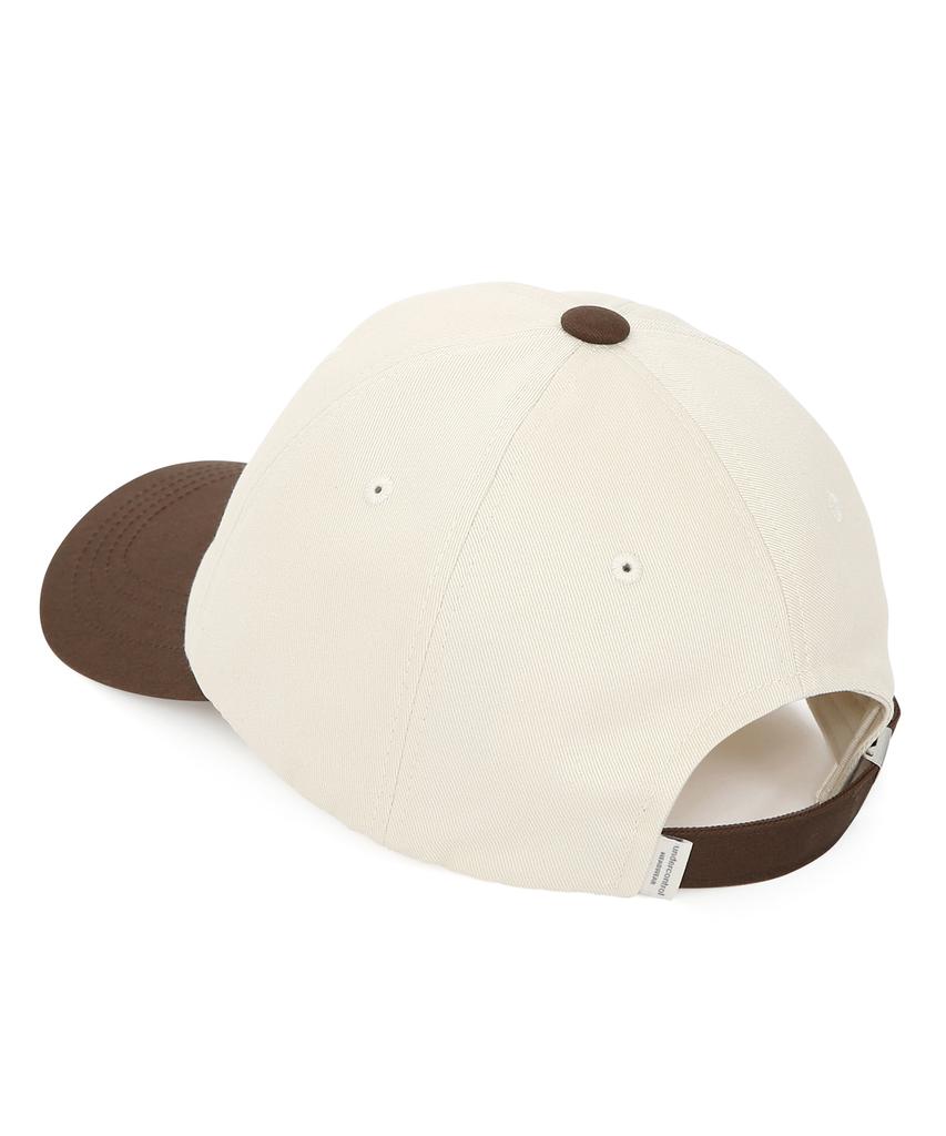 Eondeokeonteulol Cotton Ball Cap Athletic / Authentic B B / Ivory Brown