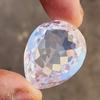 CERTIFIED Flawless 82 Ct Pear Shape White Montana Sapphire Loose Gemstone