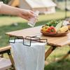 Küche Haushalt Müll Hängender Organizer Outdoor Edelstahl Eisen Outdoor Camping Picknick Müllbeutelhalter