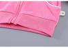 Girls' Korean Style Spring/Autumn Zipper Sweatshirt & Pants Two-Piece Set