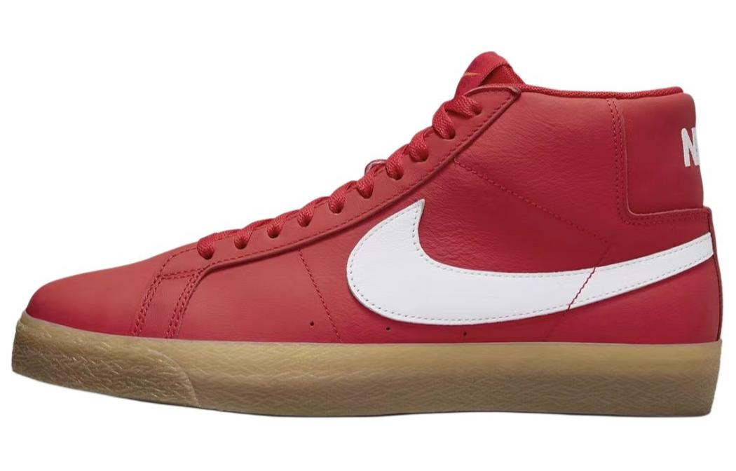 Nike Sb Zoom Blazer Mid Orange Label Red Gum FJ1680-600 42.5