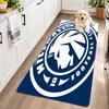 Flannel Kitchen Mat Millwall Football Soft Area Rug Non Slip Floor Carpet Home Decoration