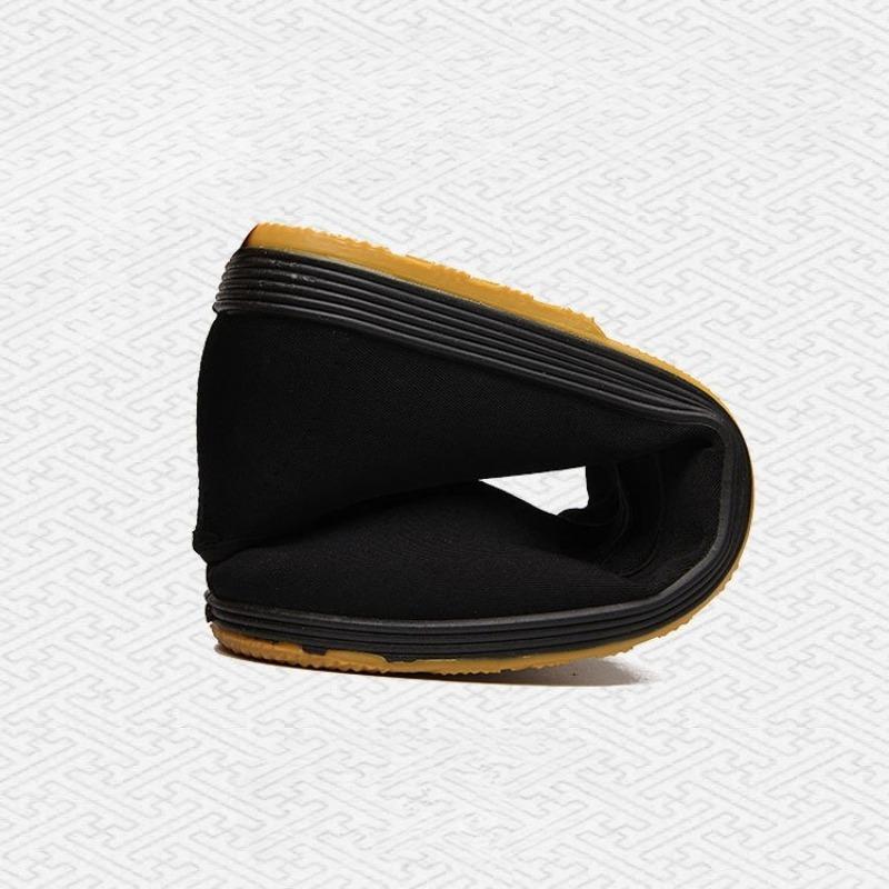 Summer Classic Beijing Cloth Shoes Men's Casual Work Slip-On Anti-Slip Wear-Resistant Cow Tendon Sole Lazy People Canvas Shoes