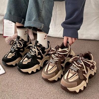 2023 Spring and Autumn New Fashionable Thick Bottom Fried Street Sponge Cake Shoes Women Fashion Versatile Shoes