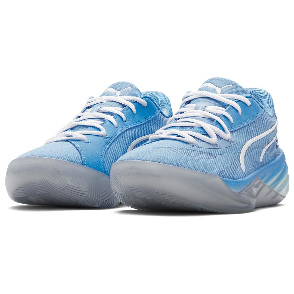 Puma All-Pro Nitro Comfortable Lightweight Low-Top Basketball Shoes Men Sneakers Blue 311344-01