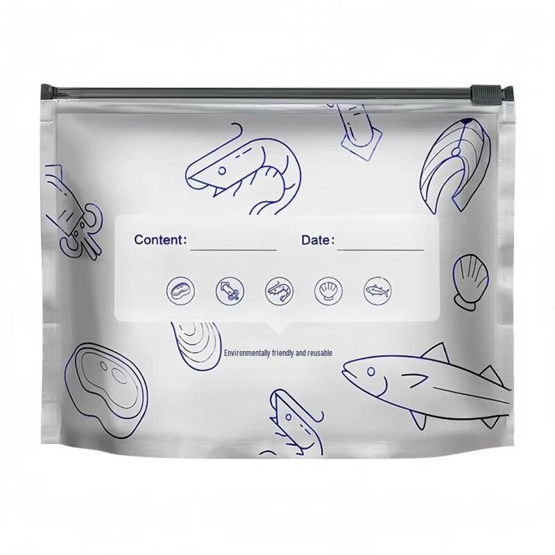 Resealable Aluminum Foil Food Storage Bags
