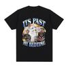 Its Past My Bedtime T Shirt Funny Cat Lover Cute Kitten Graphic Fashion Short Sleeve Tshirts 100 Cotton Unisex Women Clothing