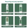 15/30/50Ml As Vacuum Lotion Spray Bottle With Scale Travel Portable Refillable Bottles Liquid Foundation Cosmetics Container