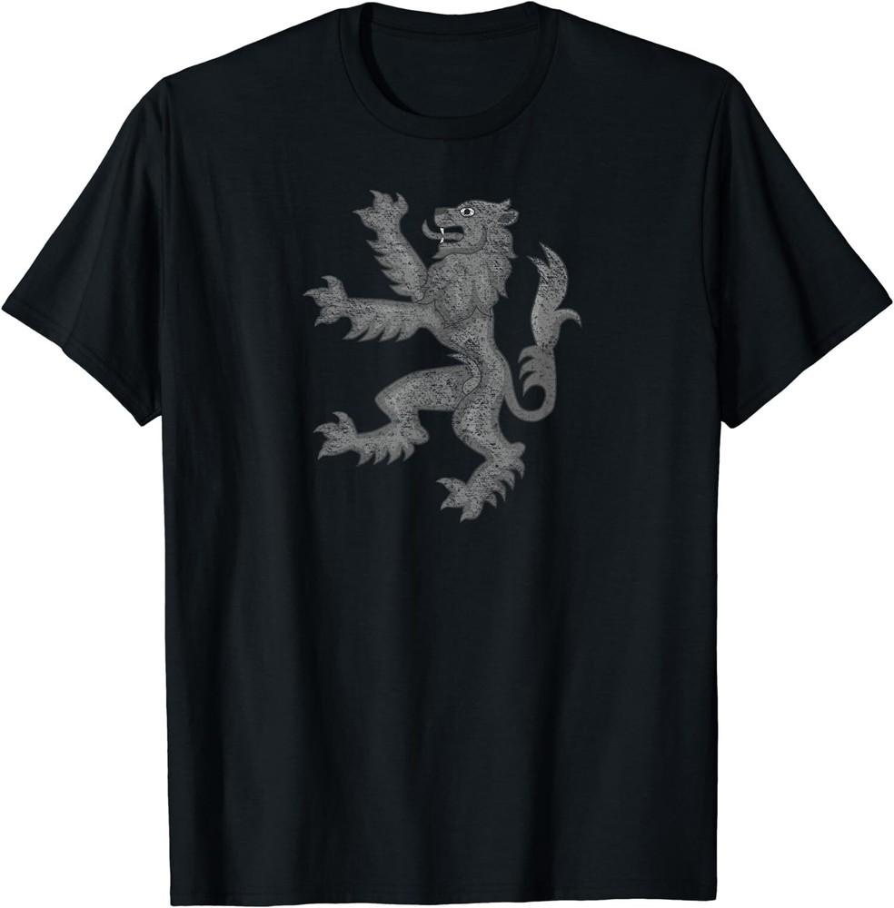 

NEW LIMITED Scottish Coat Of Arms Lion Emblem Scotland Independence T-Shirt Tops Tee XL