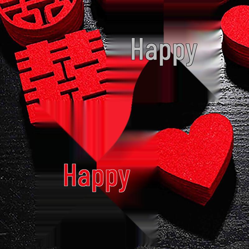 

Mini Bamboo Double Happiness Celebration Decals