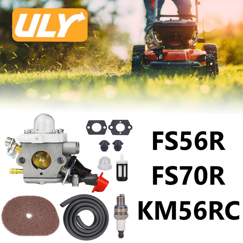 Brushcutter Carburetor Kit C1M-S207A FS56RC For Stihl C1M-S207 FS56 FS56R FS70 FS70R FS70RC KM56 KM56RC Trimmer #4144-120-0603
