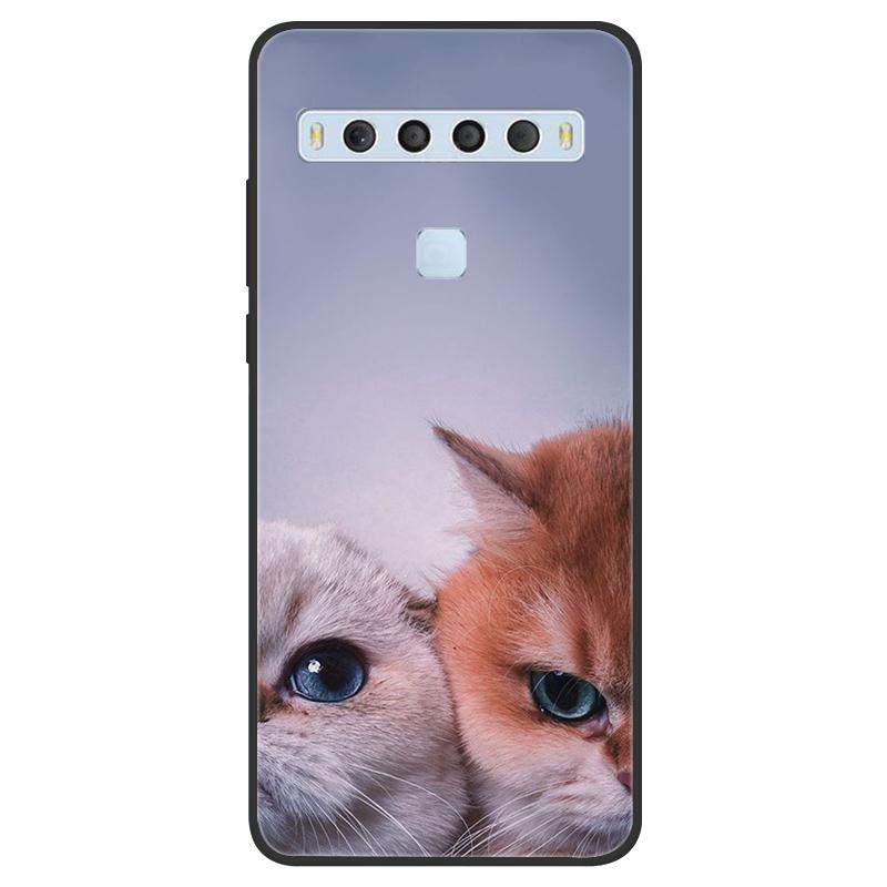 

Для чохла TCL 10L 10 Pro М яка силіконова задня кришка Для TCL 10L 10 Lite 5G UW 10Lite 10Pro 10 L Plus Чохол Coques Милий квітковий малюнок TCL 10 Lite