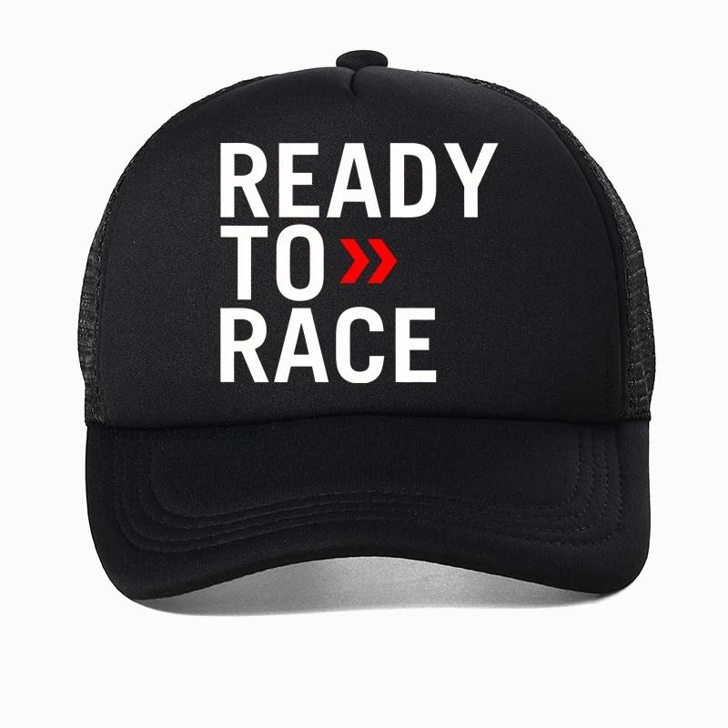Ready To Race Baseball Cap Unisex Women Casual Motorbike Racing Enduro Fashion Caps Outdoor Breathable Adjustable Snapback Hats