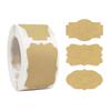 Self-Adhesive Sticker Writeable Gift Sticker Jam Label Household Labels for Baking Card Envelope Bottle and Wedding