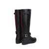 Stivali Punk da Donna Stivali da Pioggia in PVC per Donna Scarpe Alte Moda Stivali Alti con Cerniera al Ginocchio Botas De Lluvia
