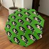 1PC Warner Powerpuff Girls Automatic Open/Close Umbrella with Windproof, 25-Rib Sturdy Canopy, Durable Ribs1242A