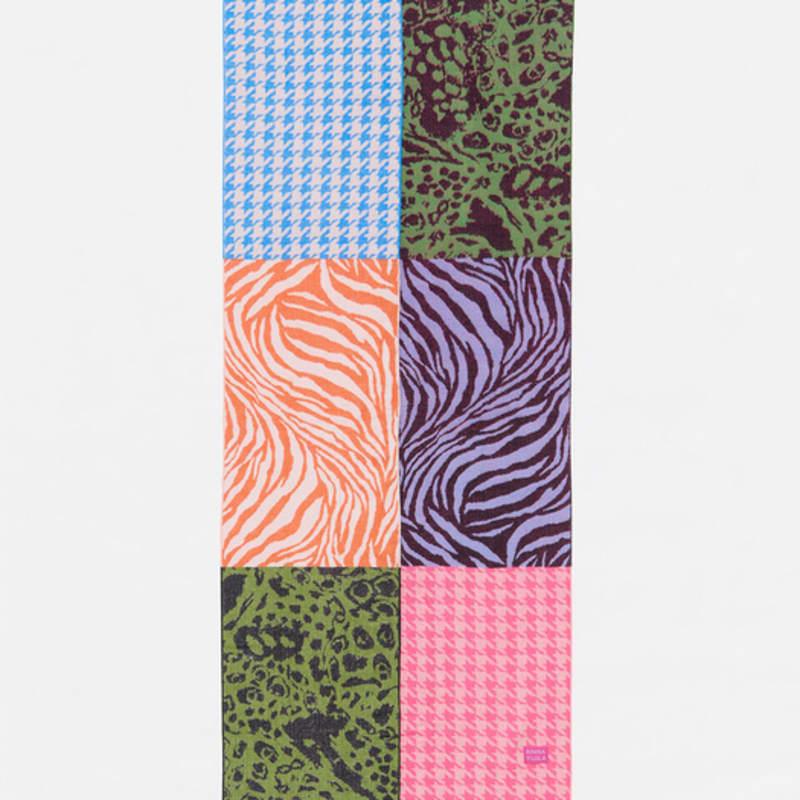 

BIMBA Y LOLA [24FW] BIMBA Y LOLA Multi-Pattern Point Muffler B246AII017GNF Green_FREE