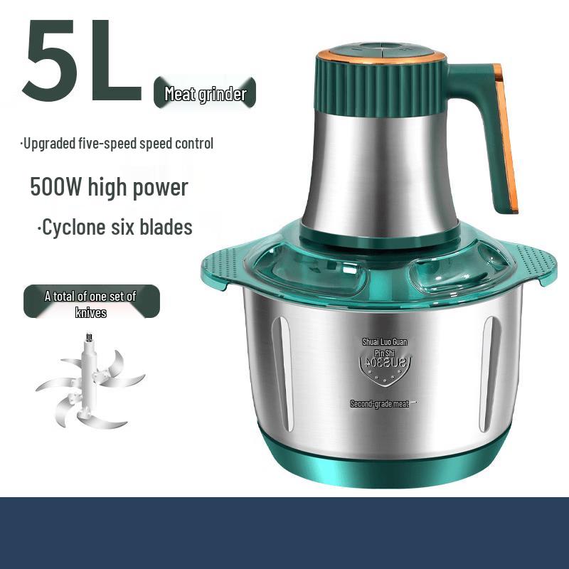 ZISIZ Stainless Steel Meat Grinder