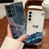 Bergflugzeug Muster Handyhülle Für Samsung Galaxy S26 S25 S24 S23 Ultra S22 Plus S24 S21 FE S25 Edge Transparentes Weiches TPU Cover