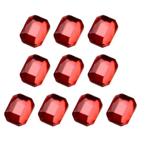 10Pcs Nail Ornament Eye-catching Vibrant Color 2 Styles Nail Rhinestone DIY Nail Making