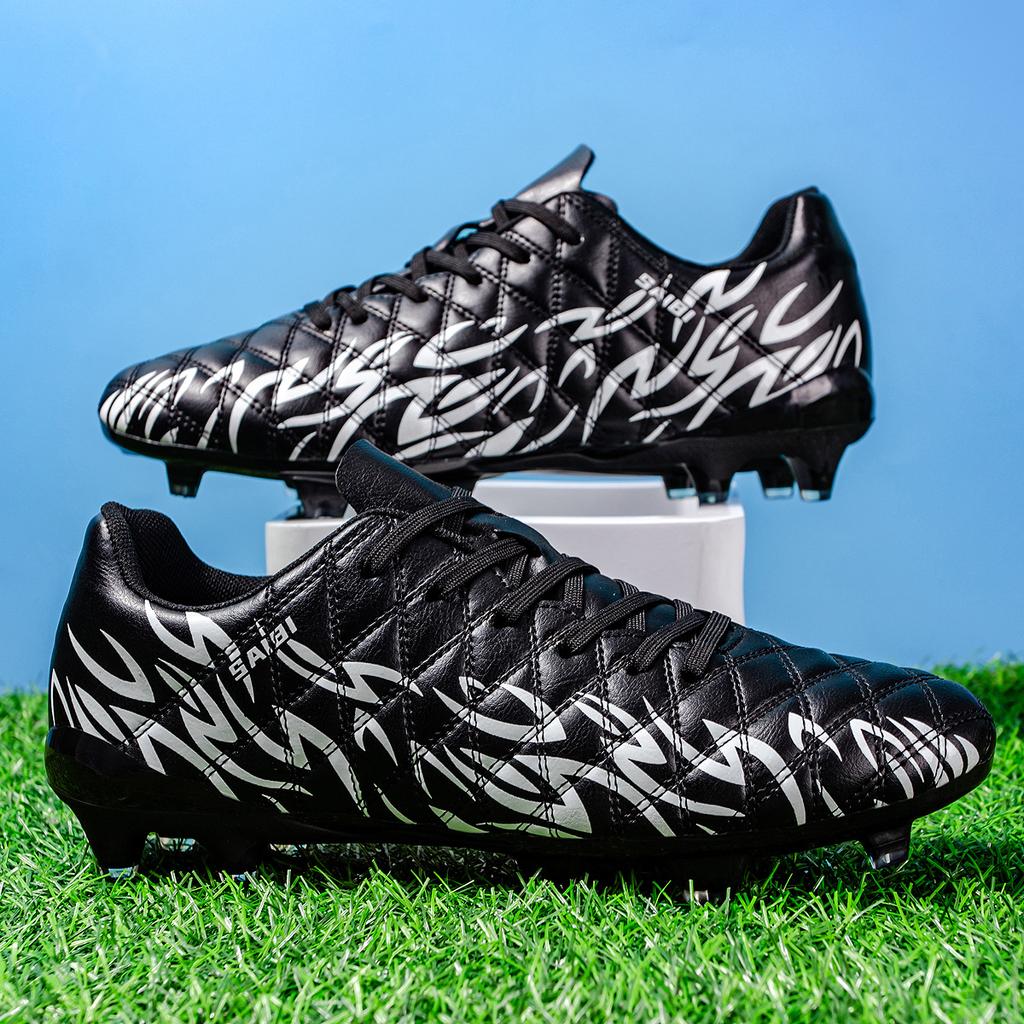 Fußballschuhe der Weltmeisterschaft TF gebrochene Nägel Kunstrasen AG Nägel Lederfüße Jungen und Mädchen Studenten rutschfeste Trainingsschuhe