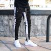 Men's Leg Zipper Color Remote Leisure Pants Fashionable Sports Pants