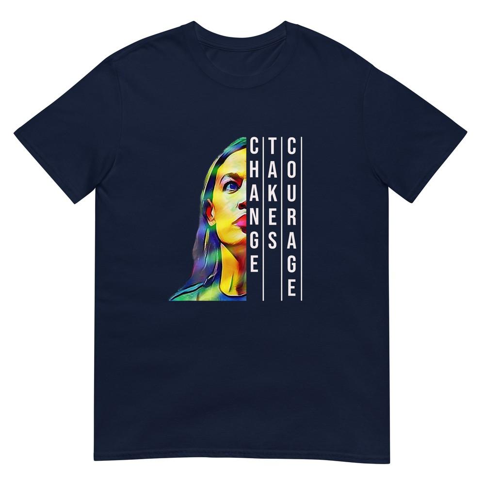 Alexandria Ocasiocortez Aoc Feminist Political Tshirt S