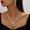 Manufacturer's Direct Sales of Alloy Wedding Necklaces, Earrings, Bridal Wedding Accessories, Banquet Women's Jewelry