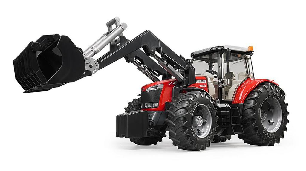 Bruder Massey Ferguson 7600 with Frontloader