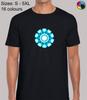 Arc Reactor Super Hero Comic Book Fan Iron Hulk Man Thor Regular T-Shirt for Men