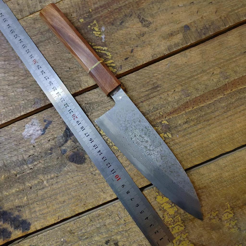 Sharp Kitchen Knives Wood Handle Damascus Steel Blade Chef Cleaver Sashimi Meat Slicing Sushi Deba Gyutou Knife Cooking Tools