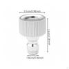 High Pressure Washer Nozzle Entirely Metal Construction Shower Versatile Car
