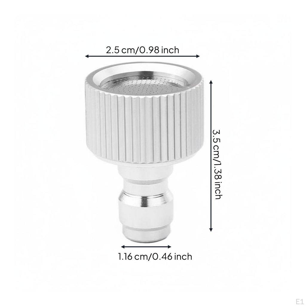 High Pressure Washer Nozzle Entirely Metal Construction Shower Versatile Car