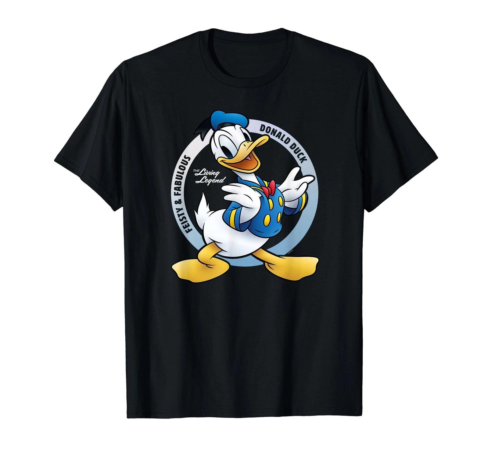 

Disney Donald Duck 90Th Anniversary Feisty & Fabulous Legend T-Shirt_ M