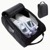 Breathable Portable Golf Shoe Bag Lightweight Oxford Cloth Handbag Dustproof Sports Carrier for Football Tennis Shoes