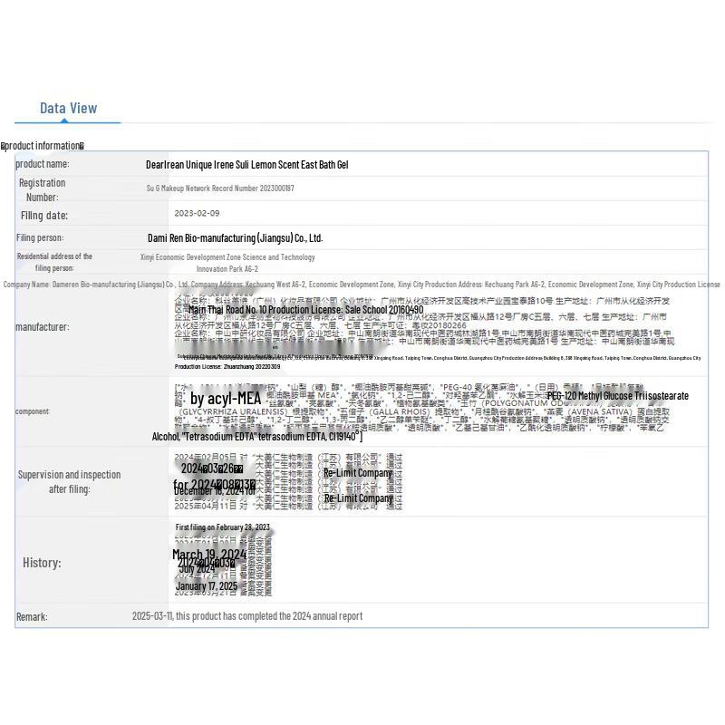 Dear Iriean Fragrance Shower Gel