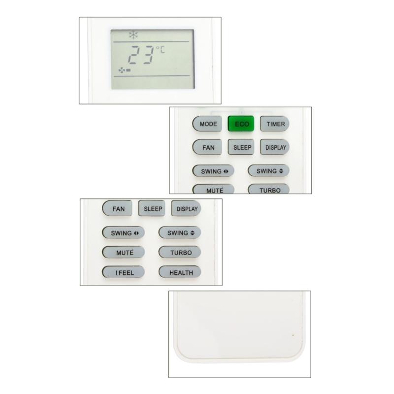 Professional Remote Controller LCD Air Conditioner Remote Control For KFRD-26G/BH13BPA GYKQ-52 Air Conditioner
