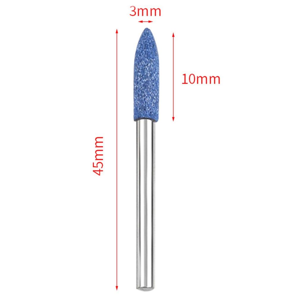 1 adet Aşındırıcı 3mm -12mm 3mm Saplı Aşındırıcı Monteli