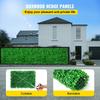 Artificial Boxwood Panel UV 4pcs Boxwood Hedge Wall Panels Artificial Grass Backdrop Wall 24X16" 4 cm Green Grass Wall Fake Hedge for Decor Privacy